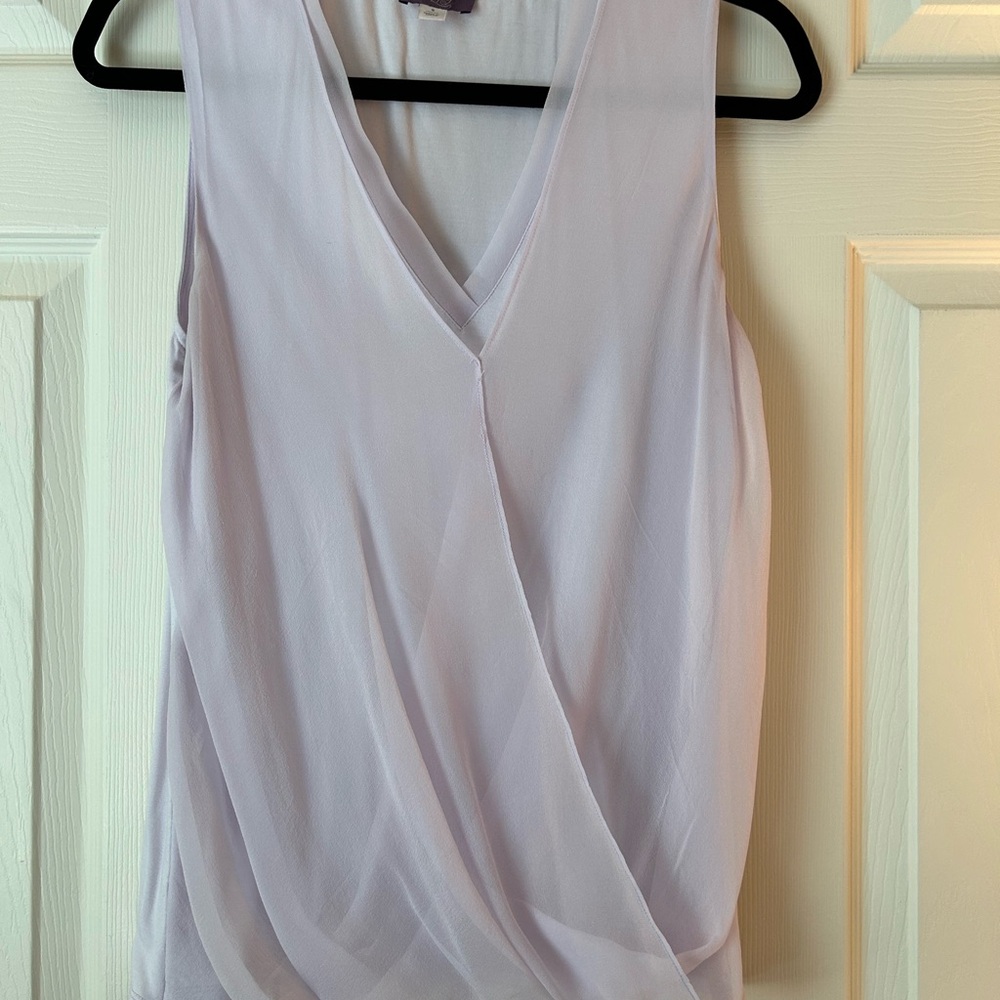 Truly Poppy Lavender Sleeveless Blouse